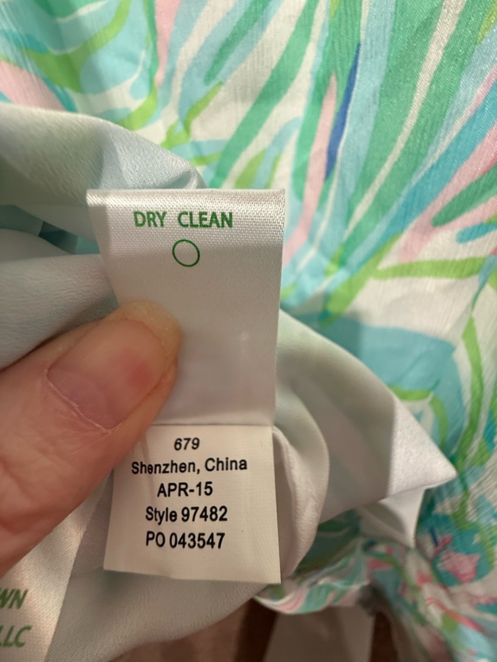 Lilly Pulitzer Marietta Kaftan Mini Dress size XS oversized generous - Picture 4 of 6